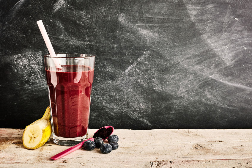 Acai met amandelen smoothie recept afbeelding