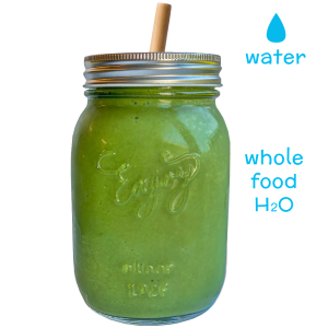 Minty Green H20 afbeelding whole food smoothie