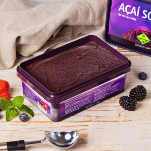 Schepbare Acai product scoopable acai product klaar voor gebruik in Kg verpakking product